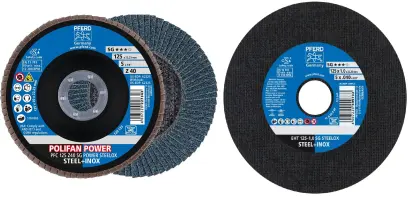 Řezné a lamelové brusné kotouče SG POWER - Pferd 125 SG STEELOX  (PF4007220654934)